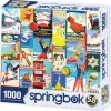 Springbok Winter Sports Puzzle 1000pcs RETIRED