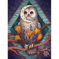 Storey The Illustrated Herbiary: California Poppy Puzzle 750pcs