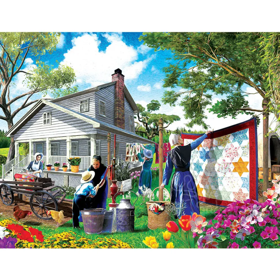 SunsOut Afternoon Chores Puzzle 1000pcs