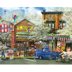 SunsOut Afternoon on Main Street Puzzle 1000pcs+