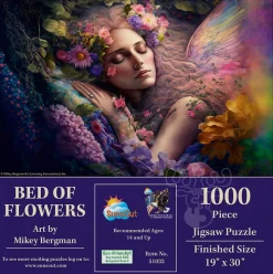 SunsOut Bed of Flowers Puzzle 1000pcs