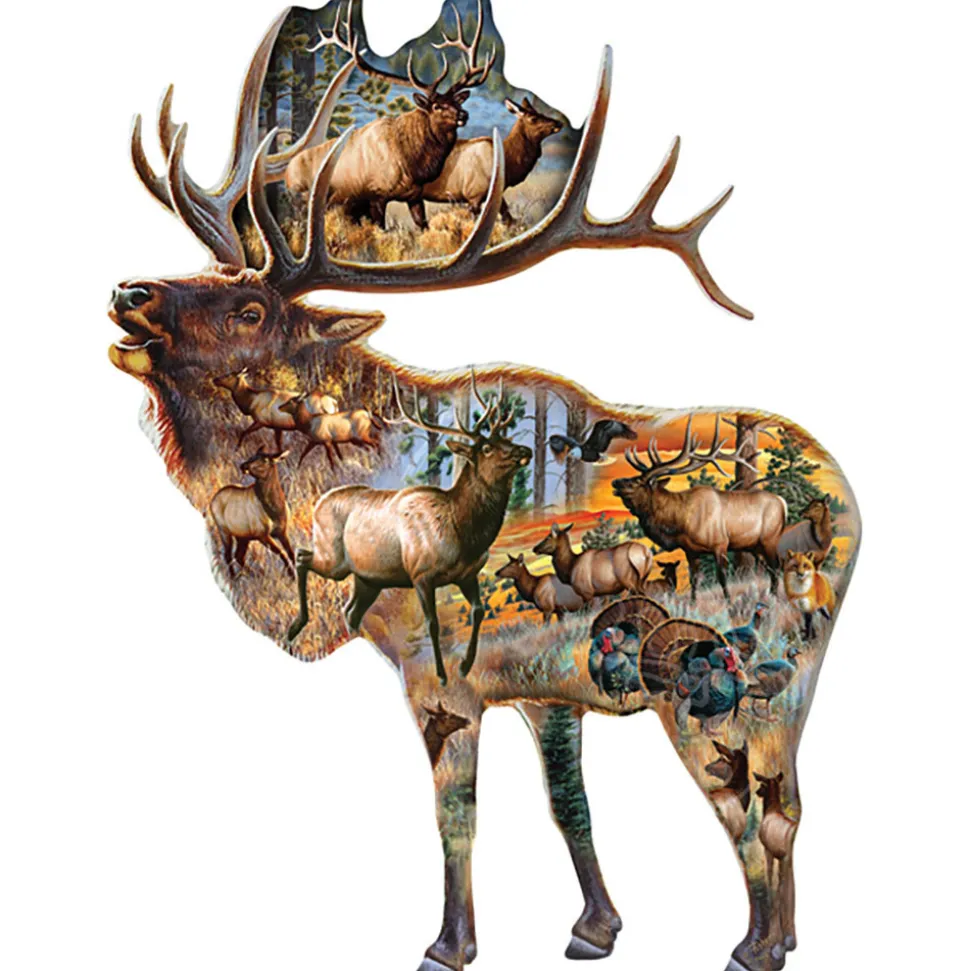 SunsOut Bugle Call Shaped Puzzle 800pcs