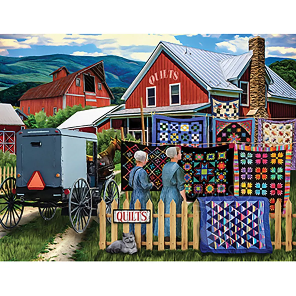 SunsOut Checking in on the Competition Puzzle 1000pcs