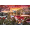 SunsOut Christmas Eve Camping Puzzle 1000pcs