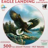 SunsOut Eagle Landing Round Puzzle 500pcs