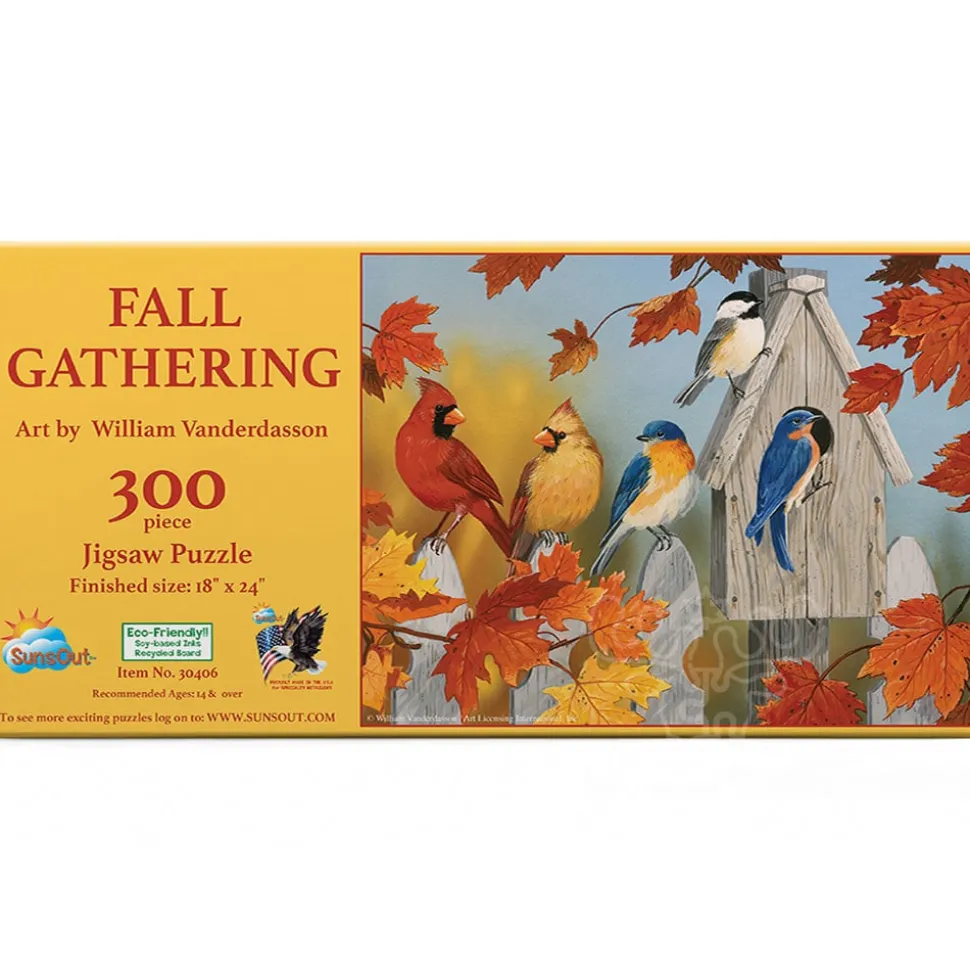 SunsOut Fall Gathering Puzzle 300pcs