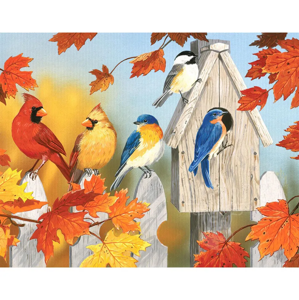 SunsOut Fall Gathering Puzzle 300pcs