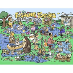 SunsOut Fishing Funnies Puzzle 1000pcs