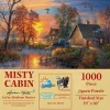 SunsOut Misty Cabin Puzzle 1000pcs