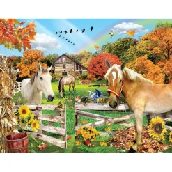 SunsOut Out in the Pasture Puzzle 500pcs