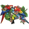 SunsOut Parrots in Paradise Shaped Puzzle 1000pcs