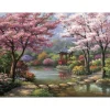 SunsOut Spring Pagoda Puzzle 1000pcs