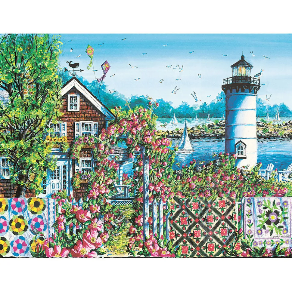 SunsOut Summer Rose Harbor Puzzle 1000pcs