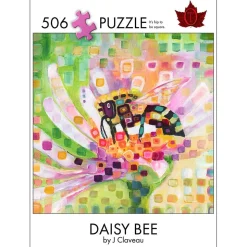 The Occurrence Daisy Bee Square Puzzle 506pcs