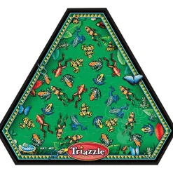 Triazzle Brain Teaser Puzzle Frogs RETIRED