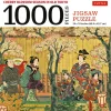 Tuttle Cherry Blossom Season in Old Tokyo Puzzle 1000pcs
