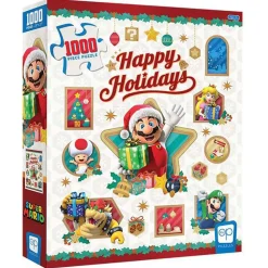 USAopoly Super Mario™ “Happy Holidays” Puzzle 1000pcs