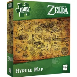 USAopoly The Legend of Zelda™ “Hyrule Map” Puzzle 1000pcs