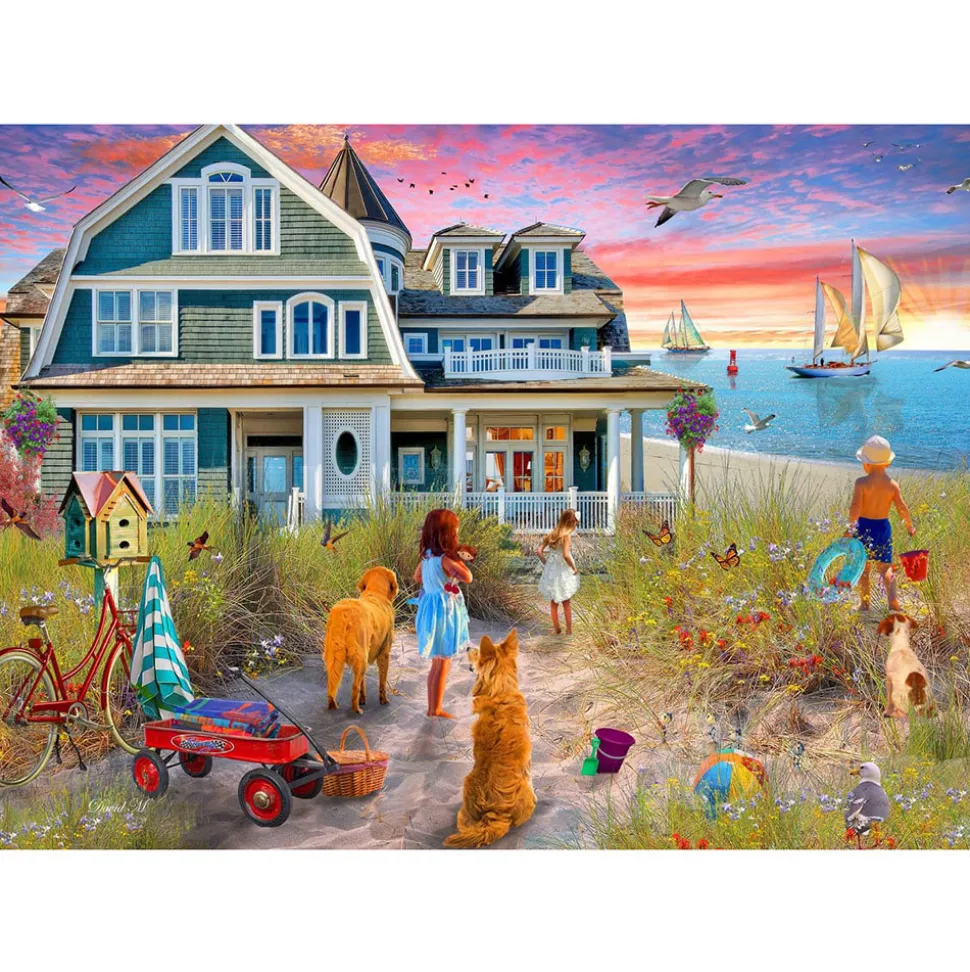 Vermont Christmas Co. Beach Day Puzzle 1000pcs