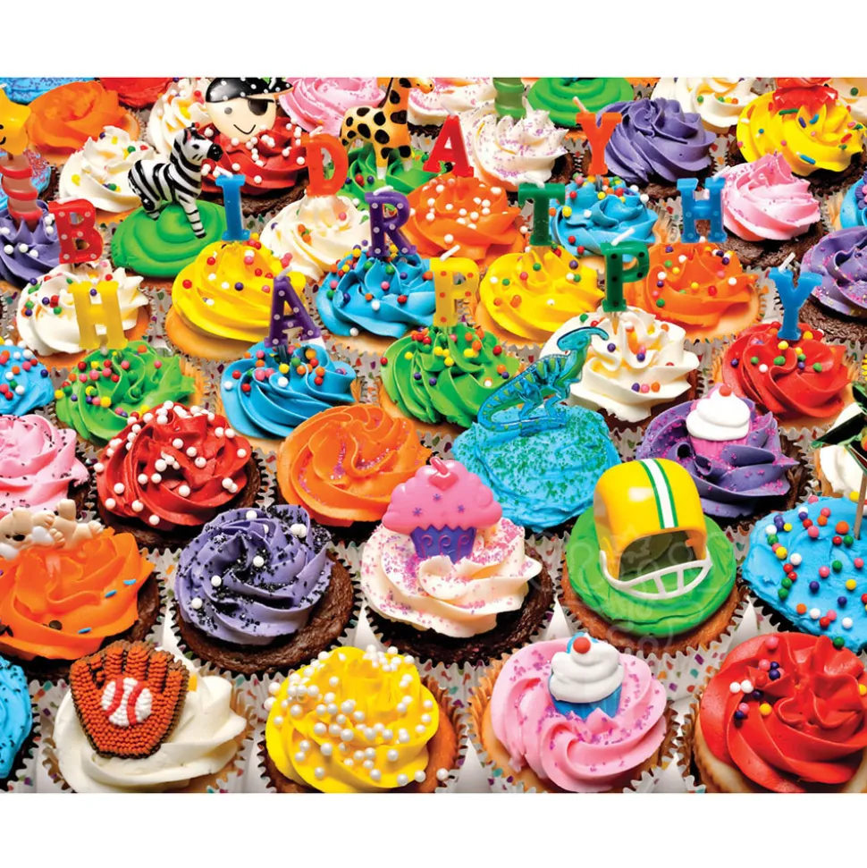 Vermont Christmas Co. Birthday Cupcakes Puzzle 1000pcs RETIRED