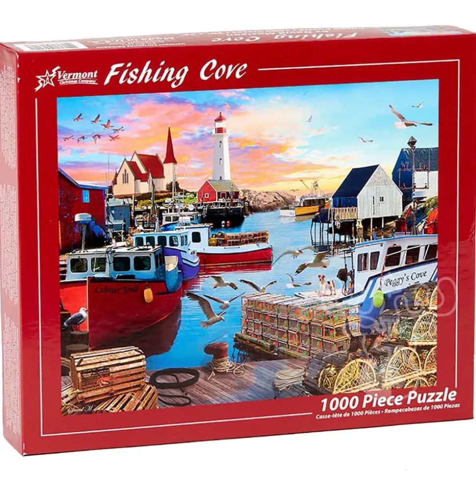 Vermont Christmas Co. Fishing Cove Puzzle 1000pcs