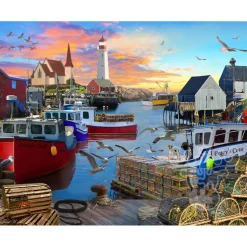Vermont Christmas Co. Fishing Cove Puzzle 1000pcs