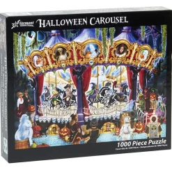 Vermont Christmas Co. Halloween Carousel Puzzle 1000pcs