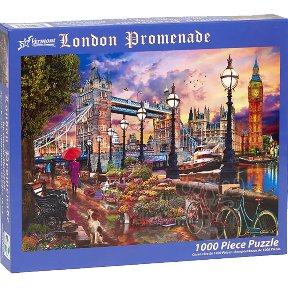 Vermont Christmas Co. London Promenade Puzzle 1000pcs