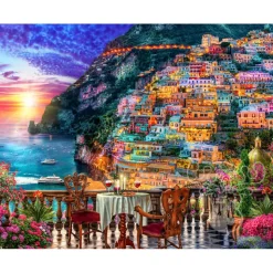 Vermont Christmas Co. Positano Sunset Puzzle 1000pcs