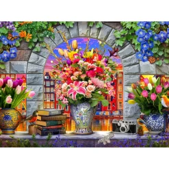 Vermont Christmas Co. Vases in Amsterdam Puzzle 1000pcs