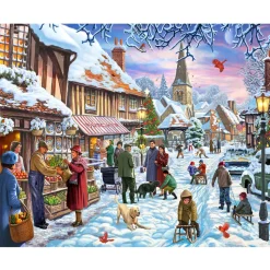 Vermont Christmas Co. Winter Stroll Puzzle 1000pcs