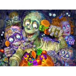 Vermont Christmas Co. Zombies Like Candy Puzzle 1000pcs