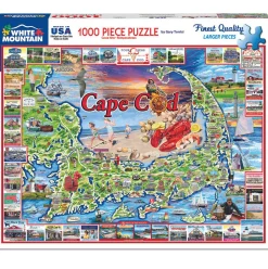 White Mountain Cape Cod Puzzle 1000pcs