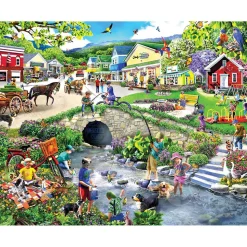 White Mountain Captured Moments - Seek & Find Puzzle 1000pcs