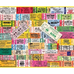 White Mountain Concert Tickets Puzzle 1000pcs