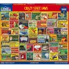 White Mountain Crazy State Laws Puzzle 1000pcs