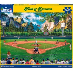 White Mountain Field of Dreams Puzzle 1000pcs
