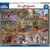 White Mountain For All Seasons Puzzle 1000pcs RETIRED