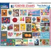 White Mountain Forever Stamps Puzzle 1000pcs