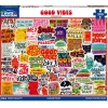 White Mountain Good Vibes Puzzle 500pcs