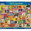 White Mountain Happy Birthday Puzzle 1000pcs