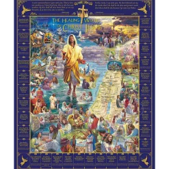 White Mountain Healings of Jesus Puzzle 1000pcs