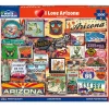 White Mountain I Love Arizona Puzzle 1000pcs