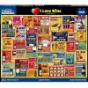 White Mountain I Love Wine Puzzle 1000pcs