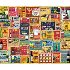 White Mountain I Love Wine Puzzle 1000pcs