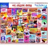 White Mountain Ice Cream Bars Puzzle 1000pcs