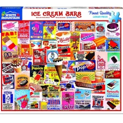 White Mountain Ice Cream Bars Puzzle 1000pcs