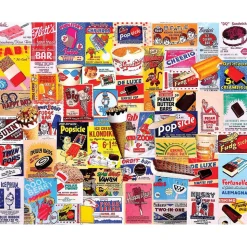 White Mountain Ice Cream Bars Puzzle 1000pcs
