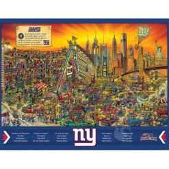 White Mountain Joe Journeyman: NY Giants Puzzle 500pcs