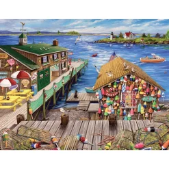 White Mountain Lobster Pound Puzzle 1000pcs